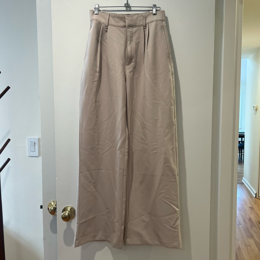 Abercrombie Taupe tailored pants